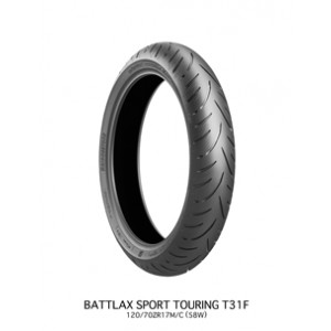 BRIDGESTONE 120/70 R17 58W TL T31F Battlax